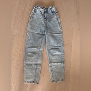 Zara Paperbag Waist Jeans